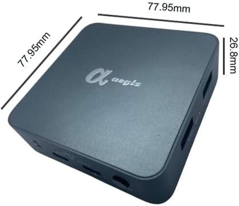 شاشات aegis المزدوجة USB-C إلى HDMI المزدوجة، محول KVM المحمول يدعم توصيل الطاقة 4K/60 هرتز USB-C 100 وات ومتوافق مع MacBook Pro وi-Pad Air وSamsung DEX (صنع في تايوان) in Saudi Arabia