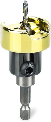 مجموعة لقم مثقاب غاطسة 55227 مع إيقاف العمق، مجموعة غاطسة 82 درجة مع مثقاب 3/8 عمق × 1/8 عمق × 1/4 بوصة سداسية التحرير السريع SHK in Kuwait