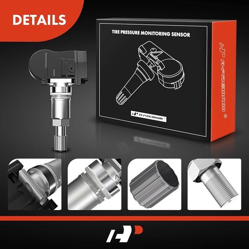 A-Premium Tire Pressure Monitoring System Sensor Compatible with Mercedes-Benz E280 E320 E350 E550 GL320 GL450 GL550 S450 SL550 SL63 AMG SL55 AMG 433 Mhz in Kuwait