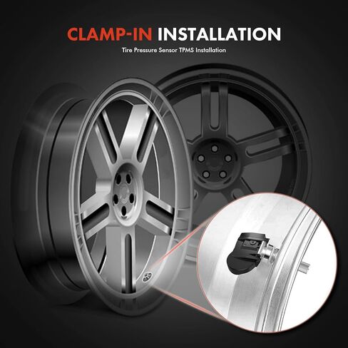 A-Premium Tire Pressure Monitoring System Sensor Compatible with Mercedes-Benz E280 E320 E350 E550 GL320 GL450 GL550 S450 SL550 SL63 AMG SL55 AMG 433 Mhz in Kuwait