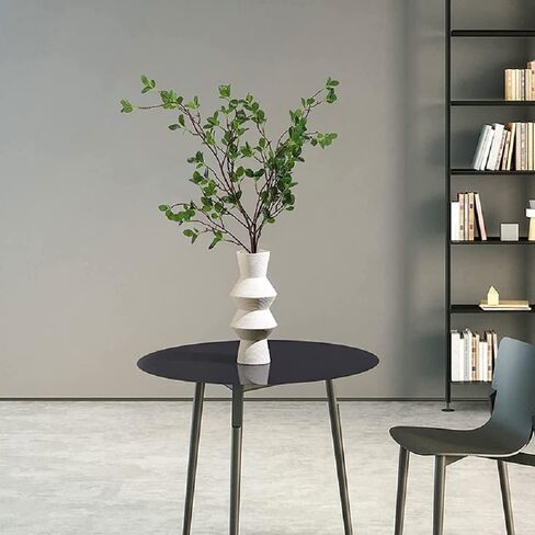 WEISPARK نبات اصطناعي 43.3 بوصة ينبع من الخضرة الصناعية فروع شجرة وهمية أوراق غصين اللبخ لمزهرية حشو متجر حديقة مكتب ديكور المنزل in Kuwait