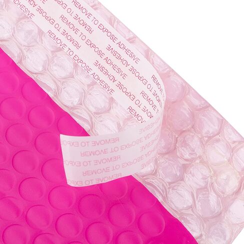 رسائل بريدية فقاعية وردية اللون بفتحة جانبية مقاس 12x9 بوصة (25 قطعة) in Kuwait