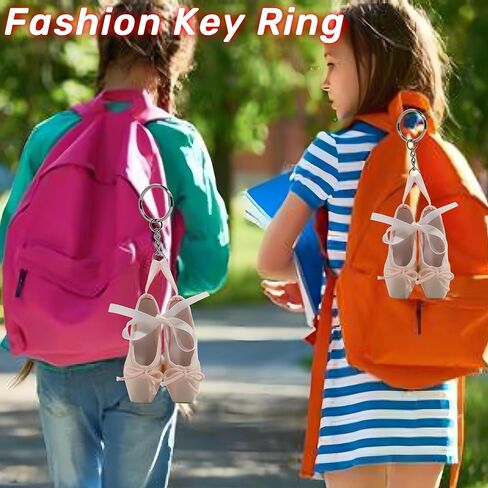 حقيبة الأحذية المفاتيح الباليه بوانت النعال الهدايا النساء الراقصات حقيبة ظهر صغيرة محفظة المجوهرات سحر لطيف الوردي الجمالية مفتاح حامل السائبة الملحقات راقصة الباليه لوازم الحفلات كيرينغ in Kuwait