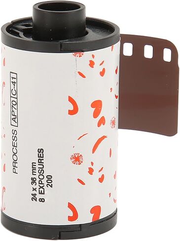 35mm Color Print Film 8 Exposures 200 Degree Light Sensitivity High Resolution Color Negative Film for 135 Camera in Saudi Arabia