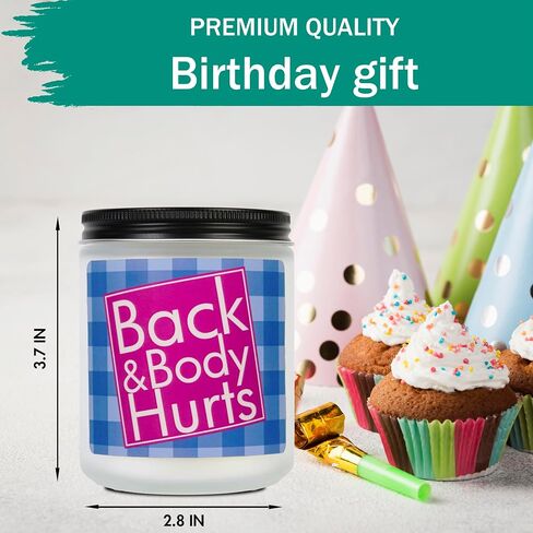 Funny Birthday Candle Gifts for Women, 30th 40th 50th 60th Birthday Gift for Her Him Men, Mom & Dad, Best Friend, Unique Birthday Gifts for Coworker Teacher Friends Sister in Saudi Arabia