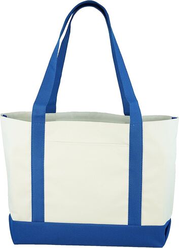 Daily Tote with Shoulder Length Handles and Outside Pocket in Saudi Arabia