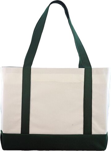 Daily Tote with Shoulder Length Handles and Outside Pocket in Saudi Arabia