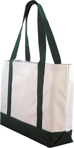 Daily Tote with Shoulder Length Handles and Outside Pocket in Saudi Arabia