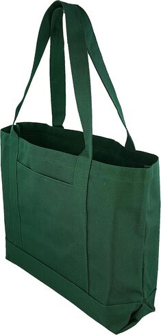 Daily Tote with Shoulder Length Handles and Outside Pocket in Saudi Arabia