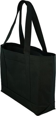 Daily Tote with Shoulder Length Handles and Outside Pocket in Saudi Arabia