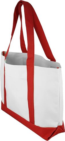 Daily Tote with Shoulder Length Handles and Outside Pocket in Saudi Arabia