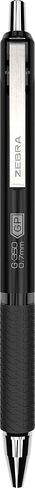 Zebra Pen G-350 and M-350 Retractable Gel Pen/Mechanical Pencil Set, Premium Black Metal Barrel, Medium Point, 0.7mm, (11112), 2 Count (Pack of 1) in Saudi Arabia