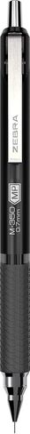 Zebra Pen G-350 and M-350 Retractable Gel Pen/Mechanical Pencil Set, Premium Black Metal Barrel, Medium Point, 0.7mm, (11112), 2 Count (Pack of 1) in Saudi Arabia