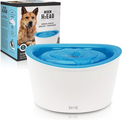Dogit Fresh & Clear Drinking Fountain, Elevated Dog Water Dispenser, Replacement Pump in Saudi Arabia