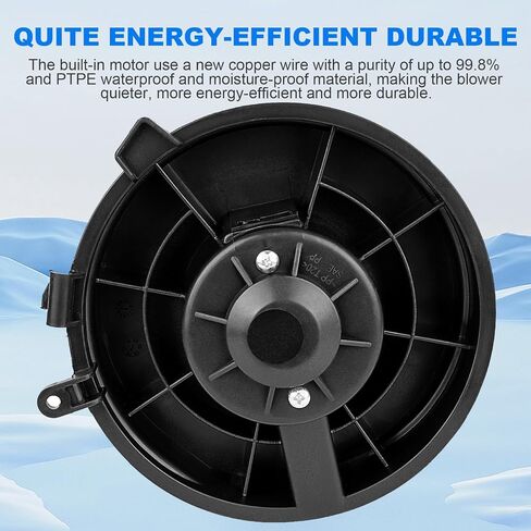 HVAC Blower Motor 700253 27225EN000 Compatible with Nissan 2008-2013 Rogue, 2014-2015 Rogue Select, 2007-2012 Sentra in Saudi Arabia