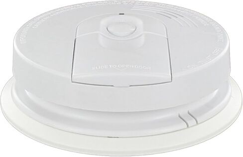 Kidde I4618AC Alarm Hardwire Smoke Detector with 9V Backup and Front Load Battery Door | Model i4618, White in Saudi Arabia