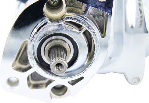 Harley Davidson Chrome Starter Replacement New for 1993-2006 Road King Heritage Softail Dyna Super Wide Glide Ultra Night Train, 3155394A 2280002550 18199N SHD0006C 41052276 in Saudi Arabia