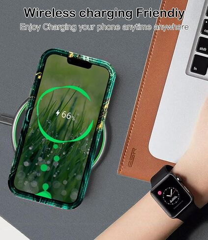 Btscase for iPhone 14 Pro Case, [Military Grade Drop Tested] Marble Pattern Design Slim Rugged Shockproof Women Girls Men Protective Anti-Scratch Cover for iPhone 14 Pro, Rose Gold in Saudi Arabia