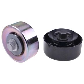 Pulley Idler Tensioner 68027602AA+68027603AA Compatible with 2007-2018 Jeep Wrangler 2.8L CRD