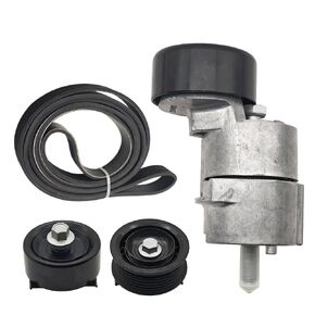 Belt Tensioner & Idler Pulley V-Ribbed Belt Kits Fit for Hyundai Sonata Kia 2.0L 2.4L Replace 252122G760 2528125000 25281-25000 25287-25110 25212-2G760 in Kuwait