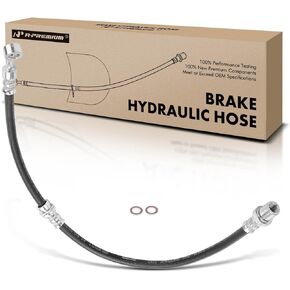 A-Premium Rear Passenger Brake Hydraulic Hose Compatible with Select Subaru Models - Impreza 2004 2005 2006 2007