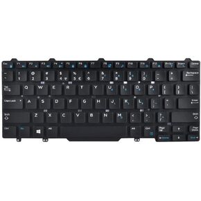 AUTENS US Replacement Keyboard for Dell Latitude E5450 E5470 E7450 E7470 7480 7490 5480 5488 3340 3350 Laptop No Frame, No Pointer, No Backlight