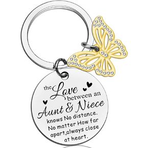 Aunt Mothers Day Gifts Niece Gifts From Auntie Niece Gifts Unique Keychain Gifts For Aunts From Niece Aunt Birthday Gifts Best Auntie Gifts Birthday Christmas Gifts For Aunt From Niece