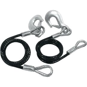 Reese Towpower 7007500 Safety Cable,40" , Black