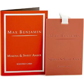 Max Benjamin Mimosa & Sweet Amber Scented Card in Saudi Arabia