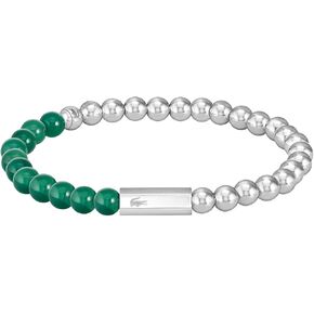 Lacoste Men's Scottie Jewelry Beads Bracelet Collection, Cassic Beaded Bracelet, For a Pop of Color and an Everyday Look in Kuwait
