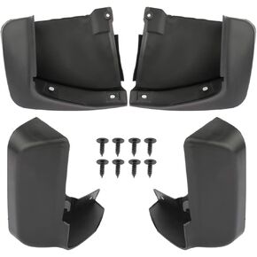 ECCPP Front Rear Mud Flaps Splash Guards Fit for Honda for Accord 2003-2007 Sedan (Not fit Side Skirts) Mud Guards