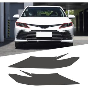 Compatible with 45% Light Smoke Headlight Vinyl Tint Film Pre-Cut Overlay Wrap Cover for Toyota Camry 2018-2022,Exterior Accessories