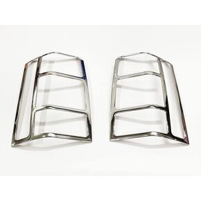 Chrome Tail Light Cover Trim Set for Jeep Patriot 2007-2017