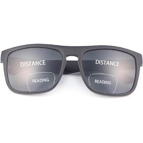 Polarized Bifocal Reading Sunglasses UV400 Protection Blue Light Blocking Glasses Black Tinted Bi-Focal Sun Readers