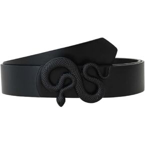 Classical Women Belts with for Creative Snake Buckle Thin Adjustable Waist Belt All-Match Dresses Skirt Coat Waistband Retro Waist Belt