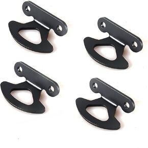 4-Pack Inner Bed Tie Down Hooks Anchors Kit Compatible with Replacement for 2000-2017 F150 Styleside 2004-2017 & Explorer Sport Trac 2001-2010