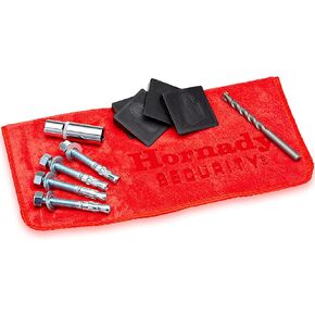 Hornady Premium Safe Anchoring Kit, 95851 - Securely Anchor Your Gun Safe into Concrete Floors for Maximum Security - Helps Keep Your Safe Level, Prevent Tipping, and Deter Thieves