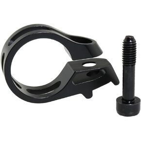 Bicycle Shifter Clip Aluminium Bicycle Gear Clip 22.2MM/0.9 Inch Black Bicycle Shifter Clip Suitable for 0.9 Inch/22.2MM Bicycle Handlebar