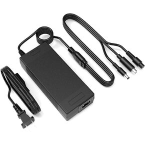 42V 2A 3Plugs Electric Scooter Charger.Replacement Universal Power Supply Adapter Charger for 36V Lithium e-Bike Scooter Battery.Jetson,Swagtron,Bird,Segway,Hover-1