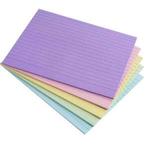 Vanpad Sticky Notes 6x8 in Bright Stickies Colorful Super Sticking Power Memo Pads Strong Adhesive 5 Pads/Pack 28 Sheets/pad in Kuwait