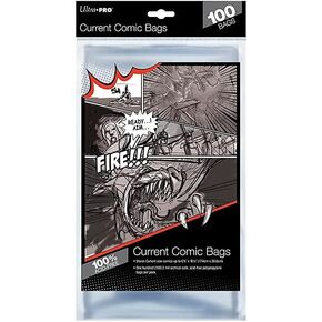 Ultra-PRO Comic Bags (Bag of 100) Current (Modern) Size
