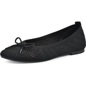 WHITE MOUNTAIN Women's Sashay Woven Knit Ballet Flat