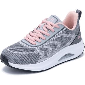 Autper Women's Walking Shoes with Arch Support Air Orthotic Tennis Comfortable Athletic Sneakers for Casual Workout Work Shoes US 5.5-11
