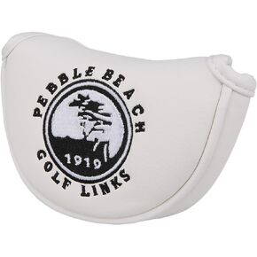 OGECLF 1pc Golf Club Mid/Small Mallet Putter Head Cover for Center Shaft Putters Center Shaft Mid Mallet Cover with Magnetic Closure