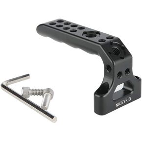 NICEYRIG Low Profile Top Handle Handgrip Applicable for RED DSMC2, DSLR Camera Cage Handle Grip - 383