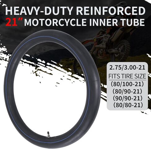 90/100-14 Dirt Bike Tube,RUTU 2.5mm Reinforced Motocross Inner Tube 2.75/3.00-14 Thick Butyl Rubber Tire Tube for Enduro Use in Saudi Arabia