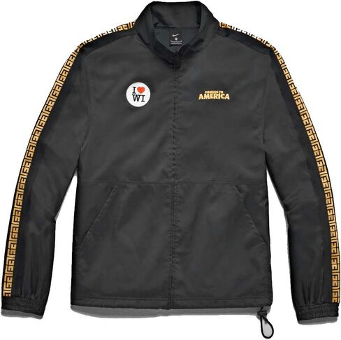 Nike Giannis Coming to America Freak 1 Full Zip Black Track Jacket in Saudi Arabia