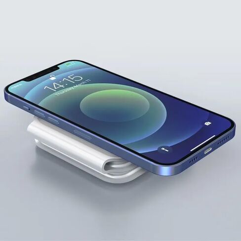 قاعدة شحن مغناطيسية 3 في 1 لأجهزة Apple، شاحن لاسلكي لأجهزة متعددة 12/13/14/15/Pro/ProMax/Plus، iWatch وAirPods in Saudi Arabia