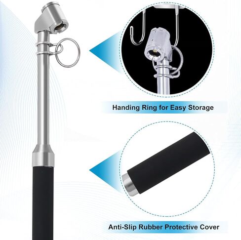10-150PSI Tire Pressure Gauge Heavy Duty Air Gauge Tire Pressure with Two Side Aluminum Scaleplate, Dual Head Truck Tire Pressure Gauge (1 Pack) in Saudi Arabia