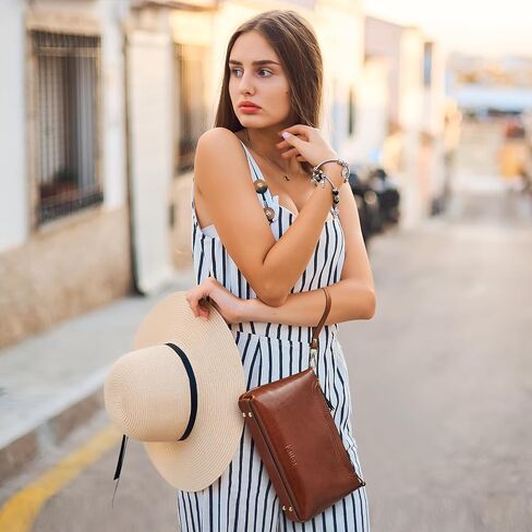 Kattee Soft Genuine Leather Shoulder Totes Bundle with Women Small Crossbody Bags in Saudi Arabia
